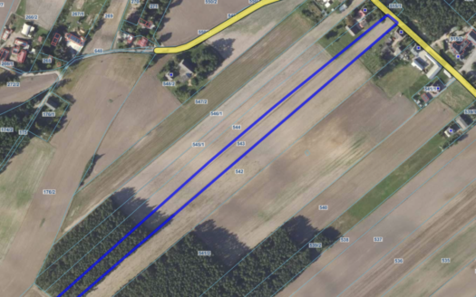 Rzetnia – działka 1,27ha – budowlana + rola + las