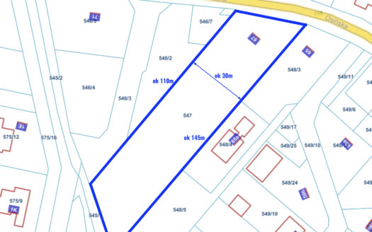 GRUNT MIESZKANIOWY 38ar – 3 KONDYGNACJE