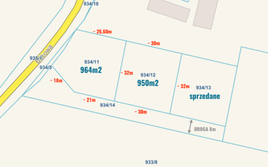 Urocze działki budowlane w Chojęcinie – media