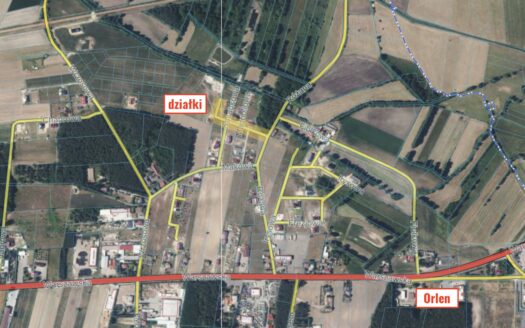 Działki VIP pod lasem – różne powierzchnie