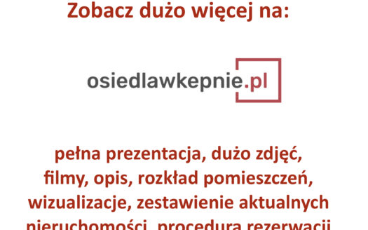 Dom parterowy w Bralinie – jak nowy